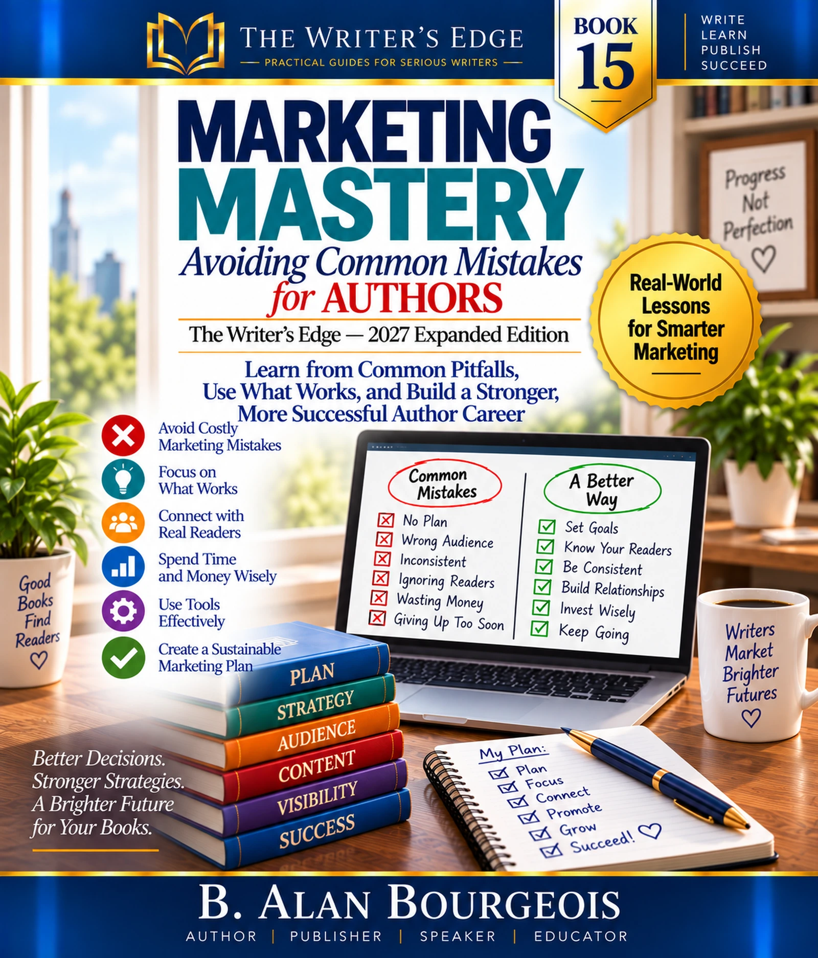 Marketing Mastery: Avoiding Common Mistakes for Authors cover