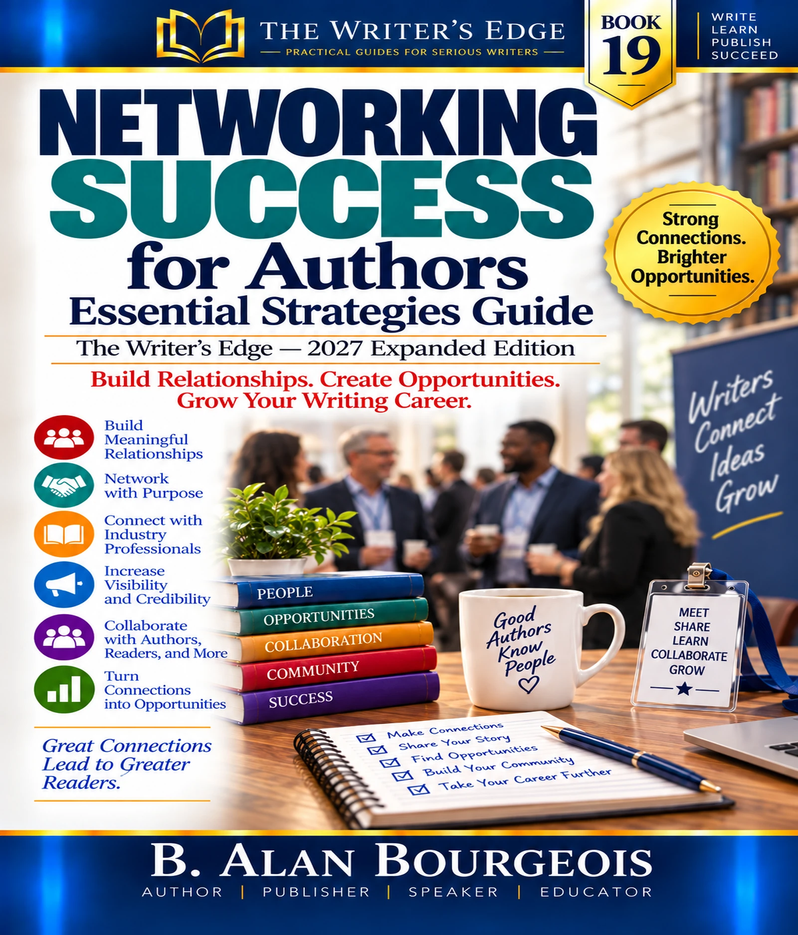 Networking Success for Authors cover