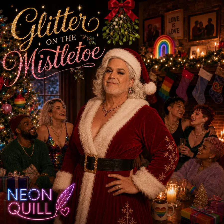Glitter on the Mistletoe album cover